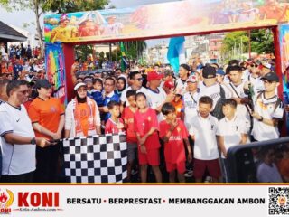 Sambut Piala Dunia dan HUT Kota Lewat Amboina Color Fun Walk, Ketua KONI Ambon Jagokan Inggris