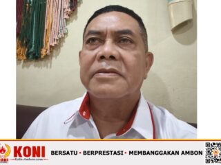 KONI Kota Ambon ‘Panaskan Mesin’ Jelang POPMAL V