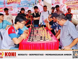 KONI Ambon Bidik Atlet Muda, 94 Pelajar Ikuti Kejuaraan Catur